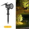 9 LED Outdoor Solar Spotlights