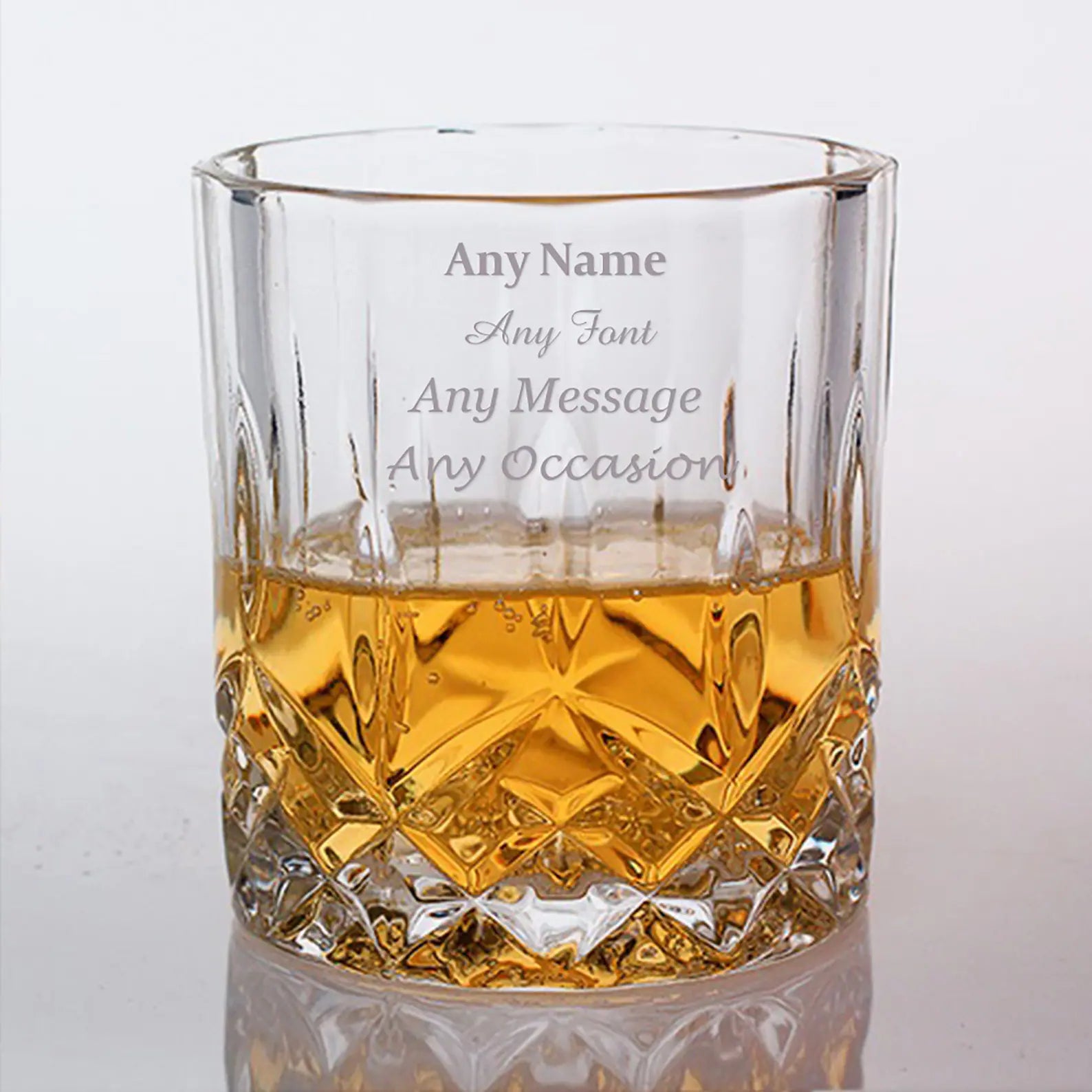 Personalised Engrave Whiskey Tumbler