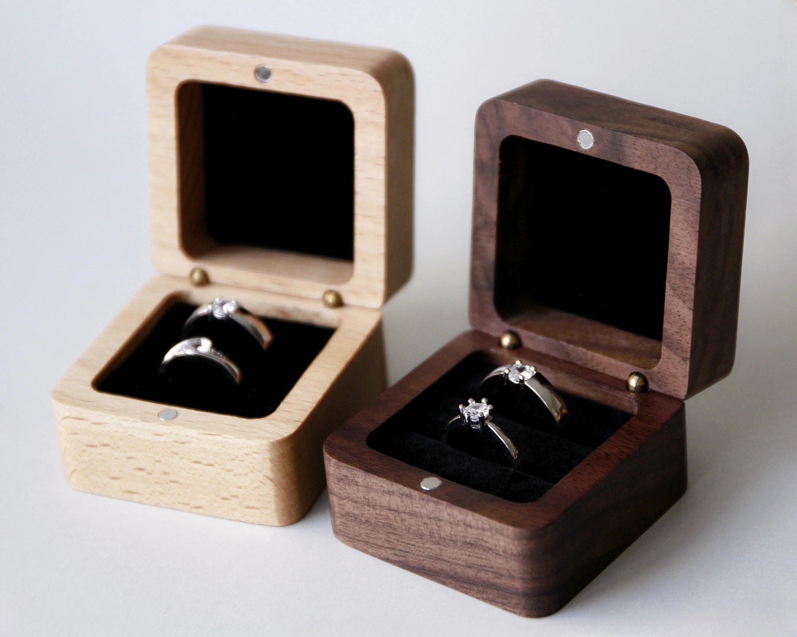 Personalised Engraved Engagement Ring Box