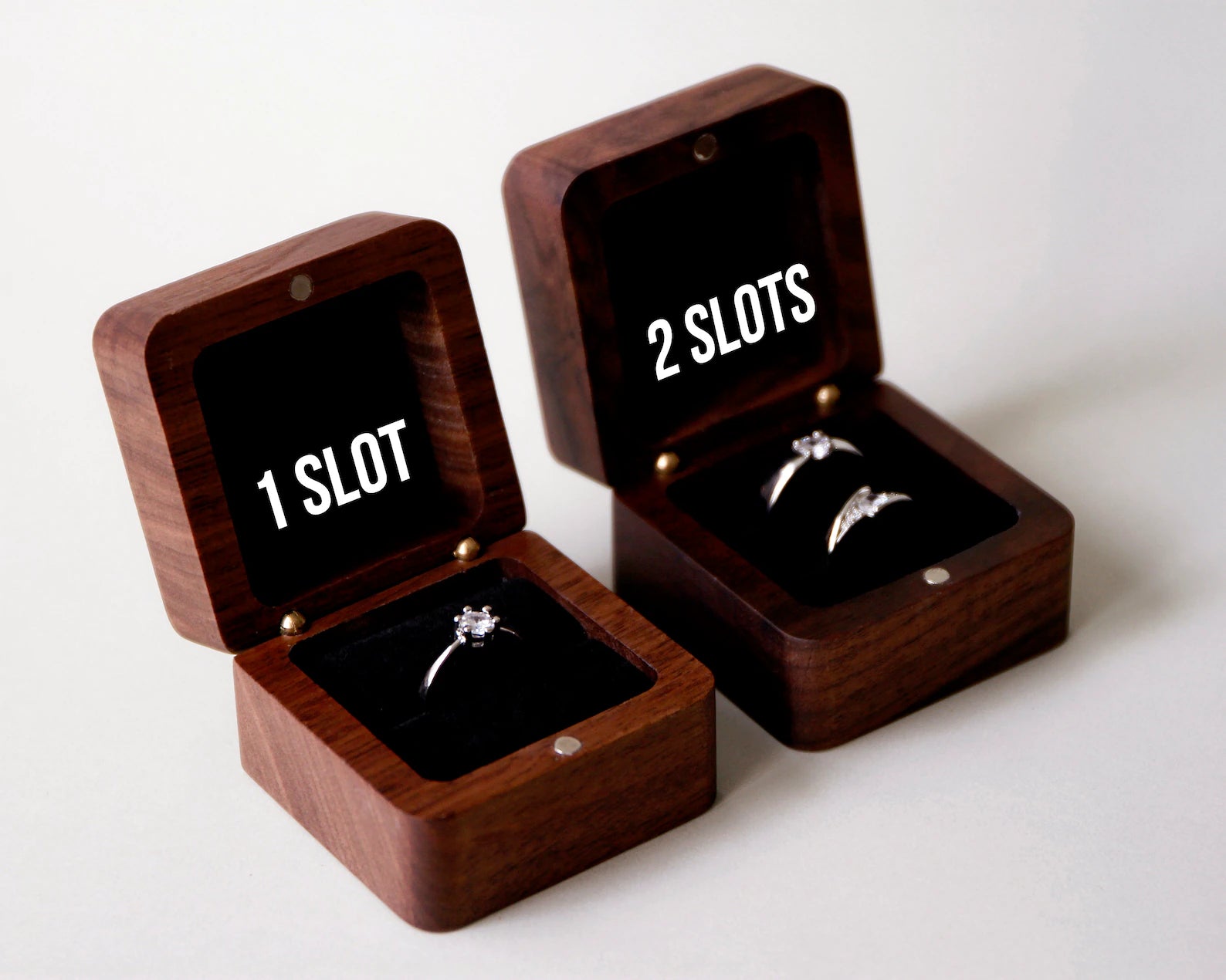 Personalised Engraved Engagement Ring Box