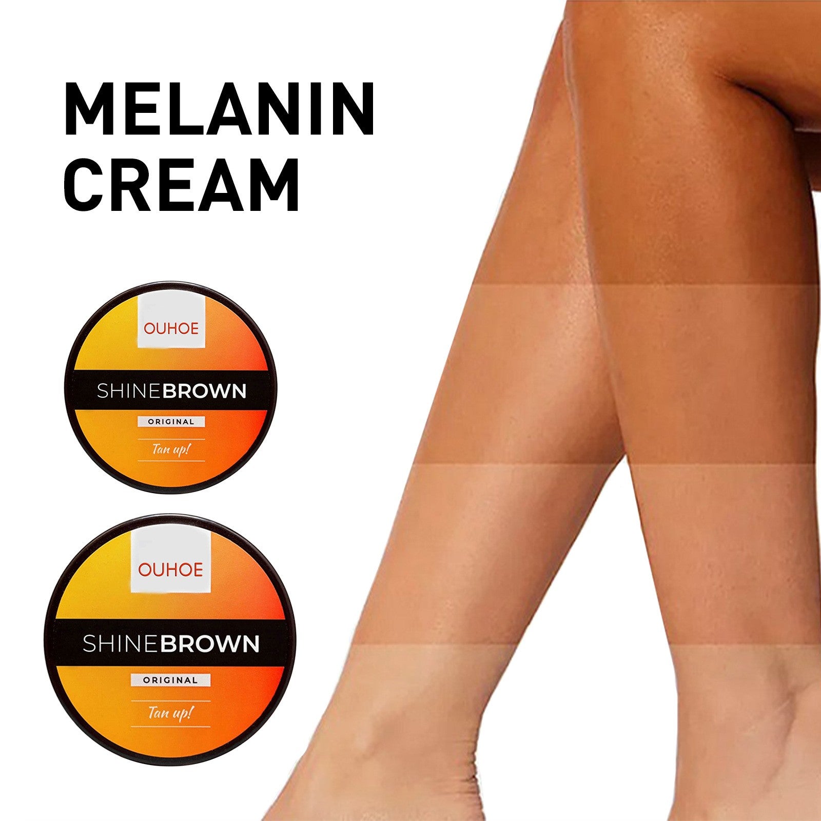 Brown Tanning Accelerator Cream